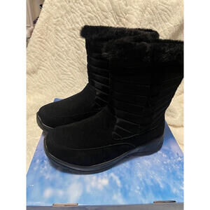 Size 7.5W - Easy Street Waterproof boot - Frazer - BLACK - NWT - RETAILS $80